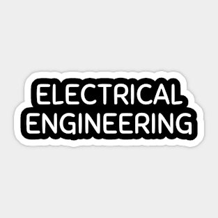 Electrical engineering Sticker